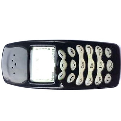 Full Body Housing For Nokia 3410 Black - Maxbhi Com