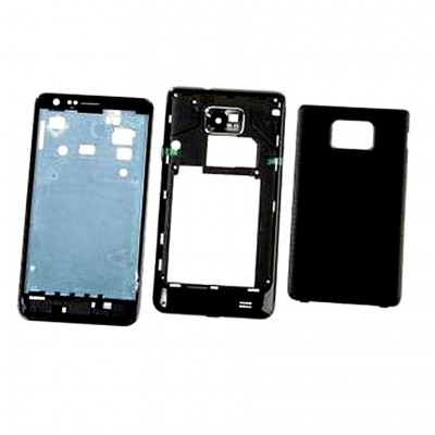 Full Body Housing For Samsung Galaxy S Ii I9100g Black - Maxbhi Com