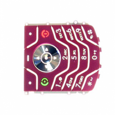 Keypad For Motorola L6 Pink - Maxbhi Com