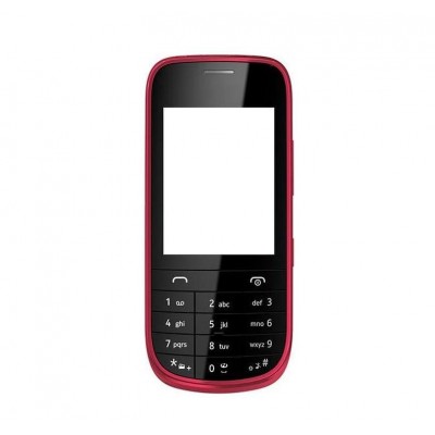 Full Body Housing For Nokia Asha 203 Red - Maxbhi Com