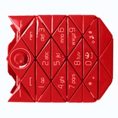 Keypad For Nokia 7500 Prism Red - Maxbhi Com