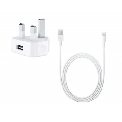 3 In 1 Charging Kit For Apple Iphone 5 16gb With Wall Charger Car Charger Usb Data Cable - Maxbhi Com