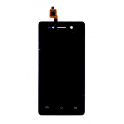 Lcd With Touch Screen For Lava A52 Black By - Maxbhi Com