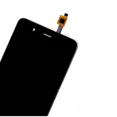 Lcd With Touch Screen For Panasonic P91 Black By - Maxbhi Com