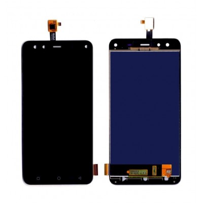 Lcd With Touch Screen For Mobiistar Xq Dual Black By - Maxbhi Com