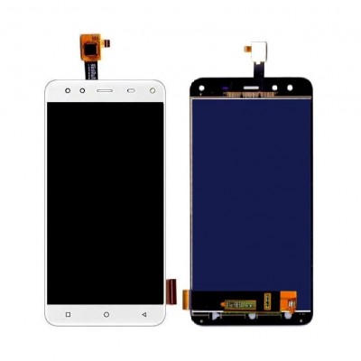 Lcd With Touch Screen For Mobiistar Xq Dual White By - Maxbhi Com
