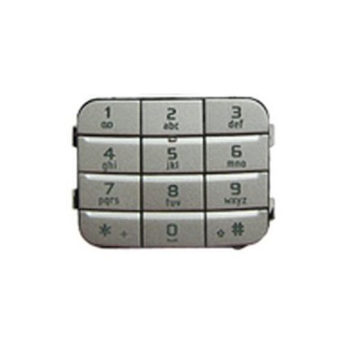 Keypad For Nokia 6288 Silver - Maxbhi Com