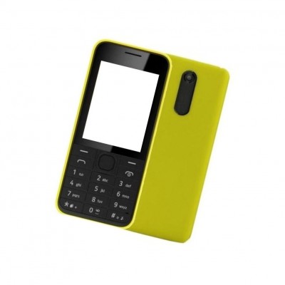 Full Body Housing For Nokia 108 With Single Sim Yellow - Maxbhi Com