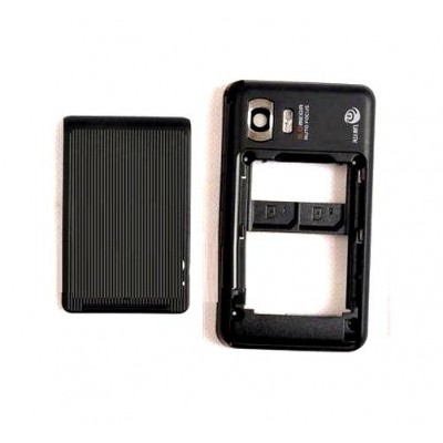 Full Body Housing For Samsung D980 Black - Maxbhi Com