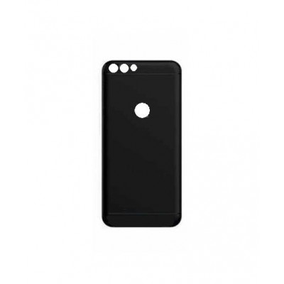 Back Panel Cover For Qmobile Noir E3 Dual Black - Maxbhi Com