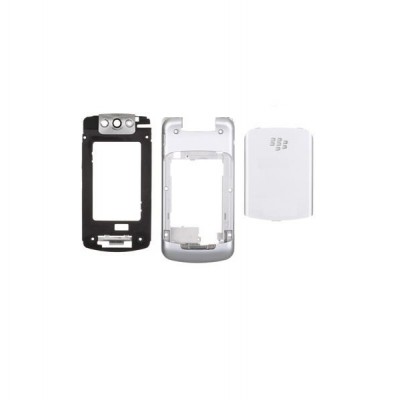 Full Body Housing For Blackberry Pearl Flip 8230 White - Maxbhi Com