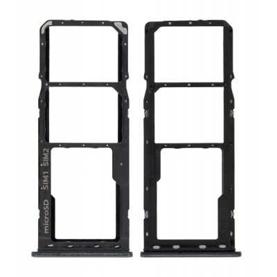 Sim Card Holder Tray For Samsung Galaxy A50 Black - Maxbhi Com