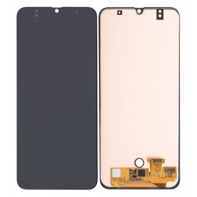 Lcd With Touch Screen For Samsung Galaxy A50 Black By - Maxbhi Com