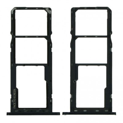 Sim Card Holder Tray For Motorola Moto G7 Play Black - Maxbhi Com