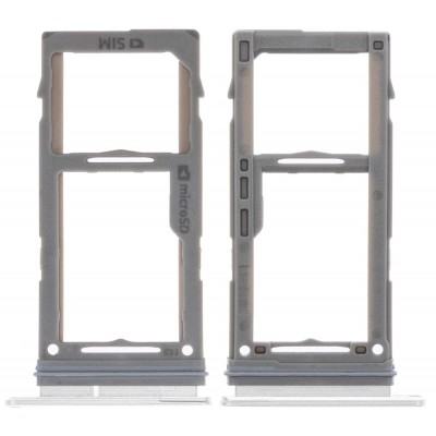Sim Card Holder Tray For Samsung Galaxy S10 White - Maxbhi Com