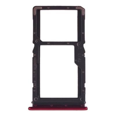 Sim Card Holder Tray For Xiaomi Redmi Note 7 Pro Red - Maxbhi Com