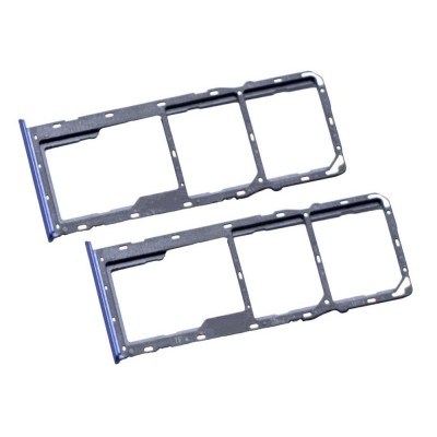 Sim Card Holder Tray For Realme 3 Blue - Maxbhi Com