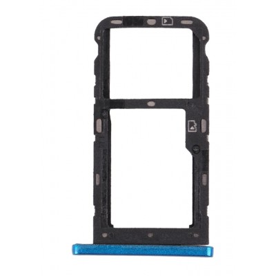 Sim Card Holder Tray For Zte Blade V10 Blue - Maxbhi Com