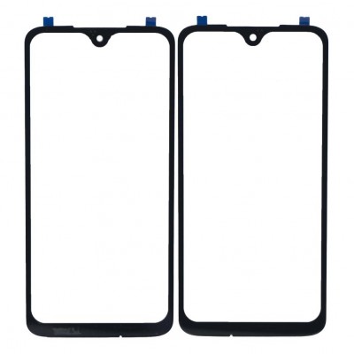 Replacement Front Glass For Motorola Moto G7 Black By - Maxbhi Com