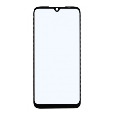 Replacement Front Glass For Xiaomi Redmi 7 Black By - Maxbhi Com