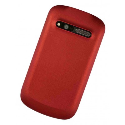 Full Body Housing For Alcatel Ot990 Red - Maxbhi Com