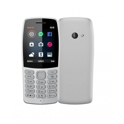 Back Panel Cover For Nokia 210 White - Maxbhi Com