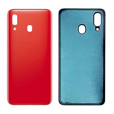 Back Panel Cover For Samsung Galaxy A30 Red - Maxbhi Com