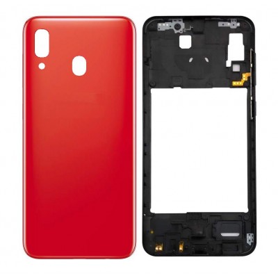Full Body Housing For Samsung Galaxy A30 Red - Maxbhi Com