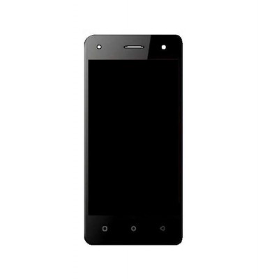 Lcd With Touch Screen For Lava Z40 Black By - Maxbhi Com