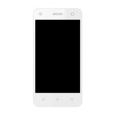 Lcd With Touch Screen For Lava Z40 White By - Maxbhi Com