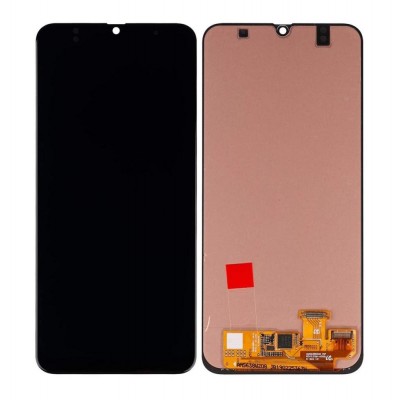 Lcd With Touch Screen For Samsung Galaxy A30 Red By - Maxbhi Com