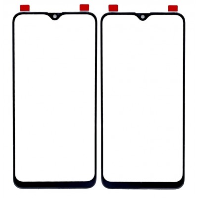 Replacement Front Glass For Realme 3 Black By - Maxbhi Com