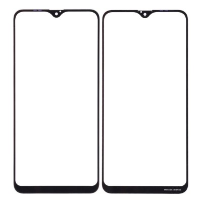 Replacement Front Glass For Samsung Galaxy A10 Black By - Maxbhi Com