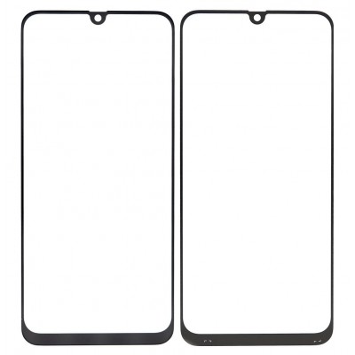 Replacement Front Glass For Samsung Galaxy A30 Black By - Maxbhi Com