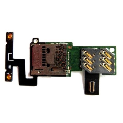 Sim Connector Flex Cable For Xiaomi Mi 1s By - Maxbhi Com