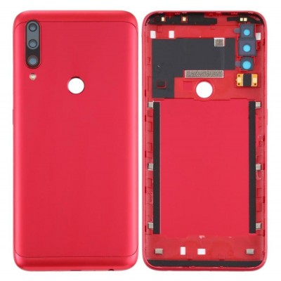 Back Panel Cover For Asus Zenfone Max Plus M2 Zb634kl Red - Maxbhi Com