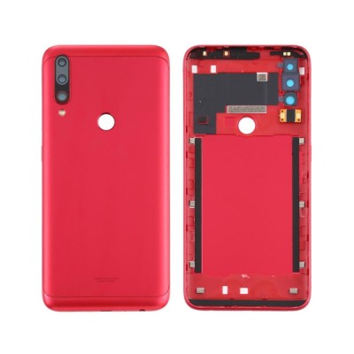 Full Body Housing For Asus Zenfone Max Plus M2 Zb634kl Red - Maxbhi Com
