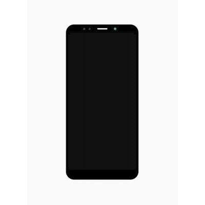 Lcd With Touch Screen For Xiaomi Redmi 5 Plus Black By - Maxbhi Com