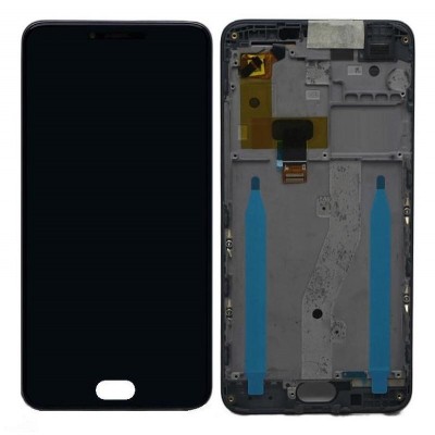Lcd With Touch Screen For Meizu M3 Note L681h Black By - Maxbhi Com