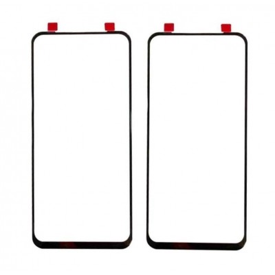 Replacement Front Glass For Oppo F11 Pro Black By - Maxbhi Com