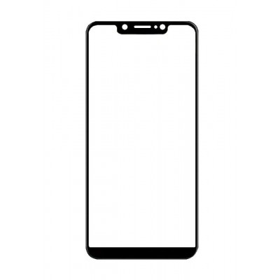 Replacement Front Glass For Tecno Camon I Air 2 Plus Black By - Maxbhi Com