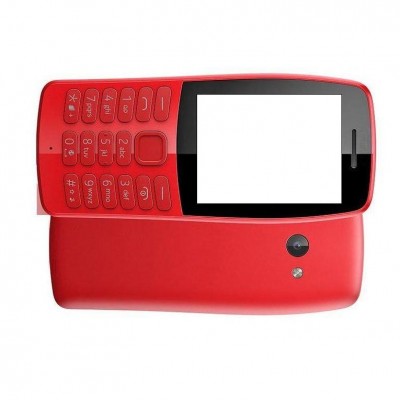Full Body Housing For Nokia 210 Red - Maxbhi Com
