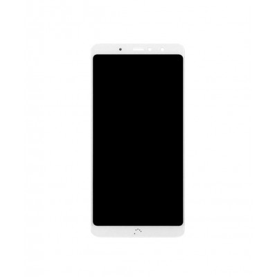 Lcd With Touch Screen For Bq Aquaris X2 Silver By - Maxbhi Com