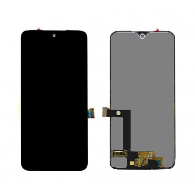 Lcd With Touch Screen For Motorola Moto G7 Plus Black By - Maxbhi Com
