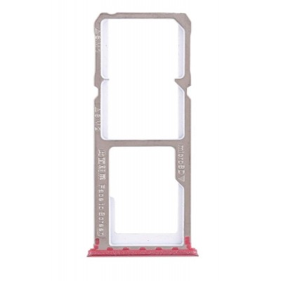 Sim Card Holder Tray For Oppo A83 Red - Maxbhi Com