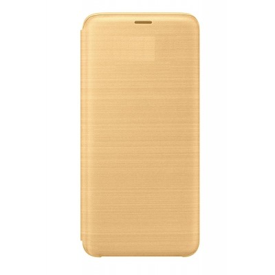 Flip Cover For Samsung Galaxy S9 Gold By - Maxbhi Com