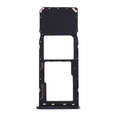 Sim Card Holder Tray For Samsung Galaxy A20 Black - Maxbhi Com