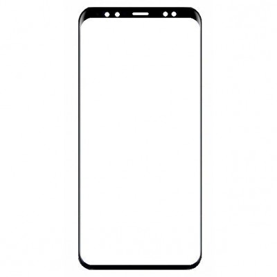 Replacement Front Glass For Samsung Galaxy S9 Mini Black By - Maxbhi Com