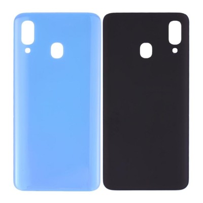 Back Panel Cover For Samsung Galaxy A20 Blue - Maxbhi Com