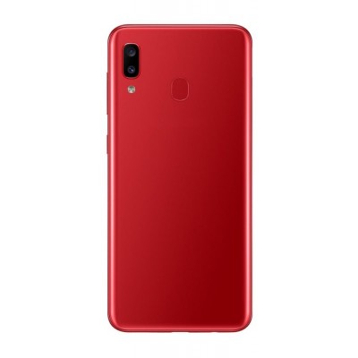 Full Body Housing For Samsung Galaxy A20 Red - Maxbhi Com